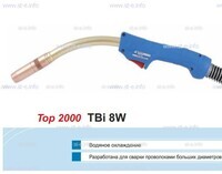 Горелка для полуавтоматической сварки TBi 8W-blue-RWZ, длина 5 метров - st-e.info - Брянск
