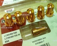 Сопло контактное для плазмотрона LC65/80/100 строжка арт. W03X0893-39A - st-e.info - Брянск