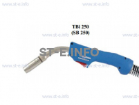 Горелка для полуавтоматической сварки TBi 250-blue-ESG, длина 4 метра - st-e.info - Брянск