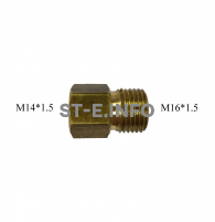 Переходник с М14*1.5 на М16*1.5 - st-e.info - Брянск