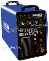Сварочный инверторный полуавтомат BRIMA MIG/MMA 250-1 (220) - st-e.info - Брянск