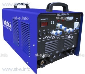 Универсальная установка аргонно-дуговой сварки BRIMA TIG 250 (220) ac/dc - st-e.info - Брянск