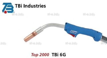Горелка для полуавтоматической сварки TBi 6G, длина 3 метра - st-e.info - Брянск