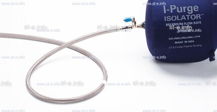 Односторонняя заглушка с трубкой и клапаном ISO 38" (965 mm)  - st-e.info - Брянск