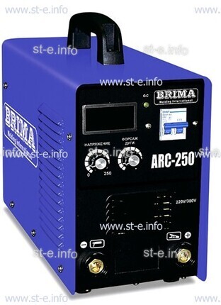 Сварочный аппарат Brima (инвертор) ARC 250 (220/380В) - st-e.info - Брянск