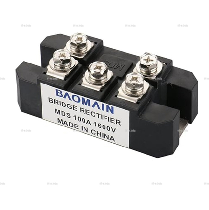 Диодный модуль MDS 100A 1600V - st-e.info - Брянск