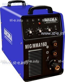 Сварочный полуавтомат инверторный одноблочный Brima MIG/MMA-160 - st-e.info - Брянск
