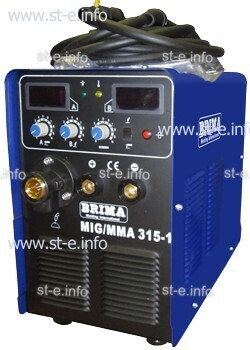 Сварочный инверторный полуавтомат BRIMA MIG/MMA-315-1 - st-e.info - Брянск