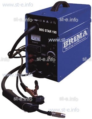 Сварочный полуавтомат инверторный одноблочный Brima MIGSTAR-190 - st-e.info - Брянск
