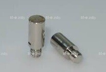 Электрод для плазмотрона ERGOCUT S25, ERGOCUT S25K, ERGOCUT S45 арт. PR0105 (короткий) - st-e.info - Брянск